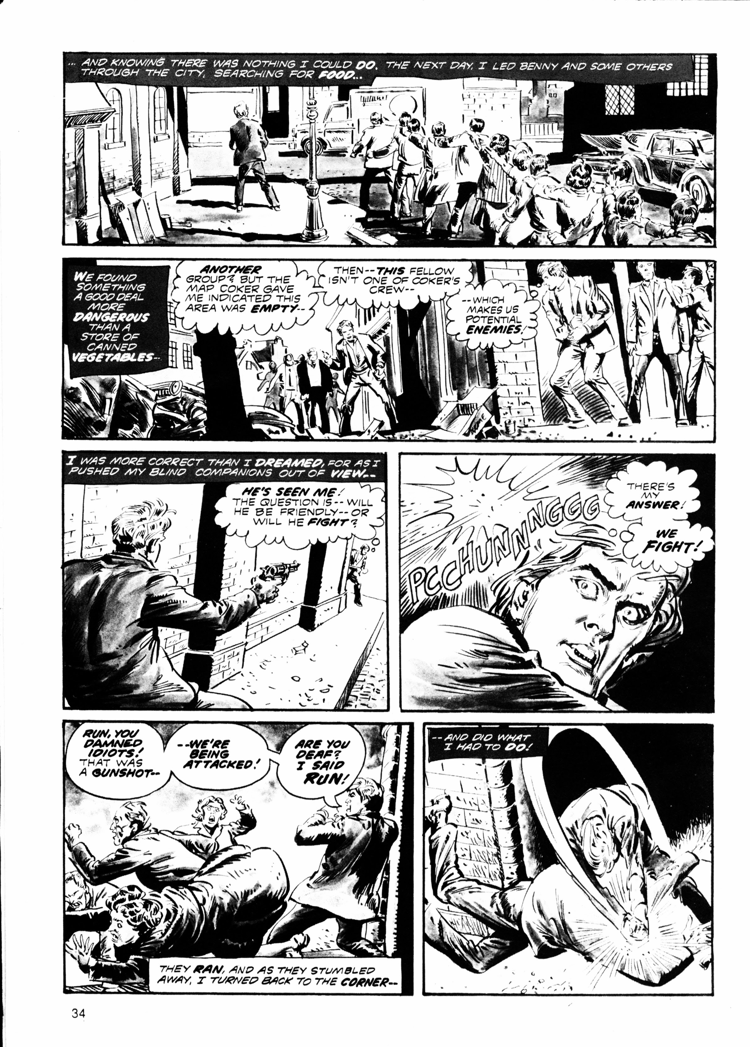 Read online Planet of the Apes (1974) comic -  Issue #40 - 34