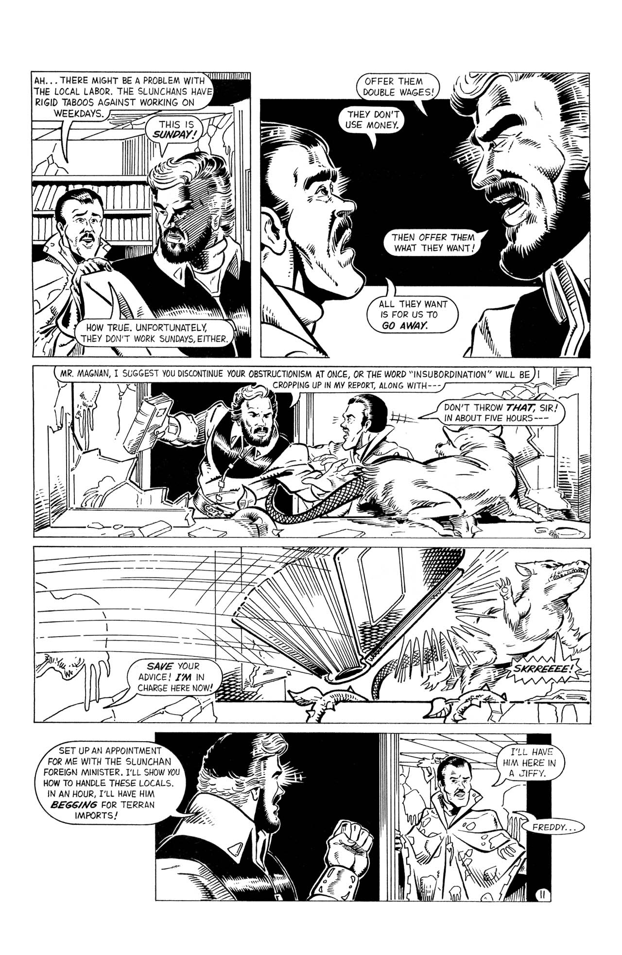 Read online Retief: Grime and Punishment comic -  Issue # Full - 13