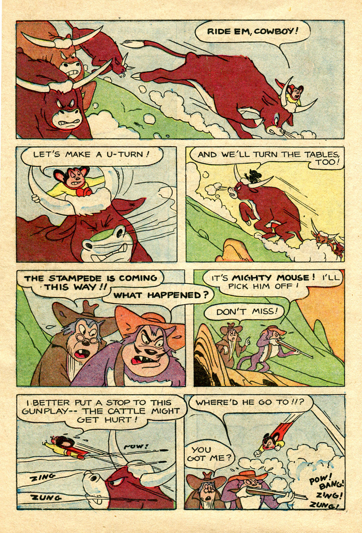 Read online Paul Terry's Mighty Mouse Comics comic -  Issue #37 - 18