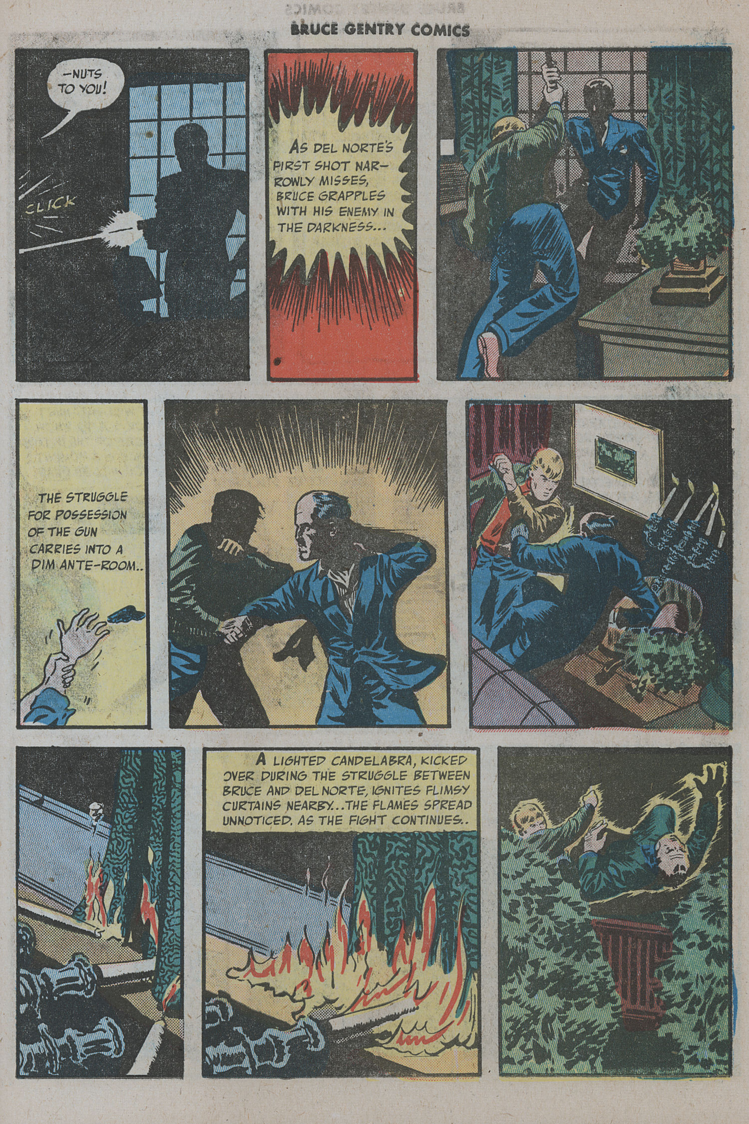 Read online Bruce Gentry comic -  Issue #3 - 23