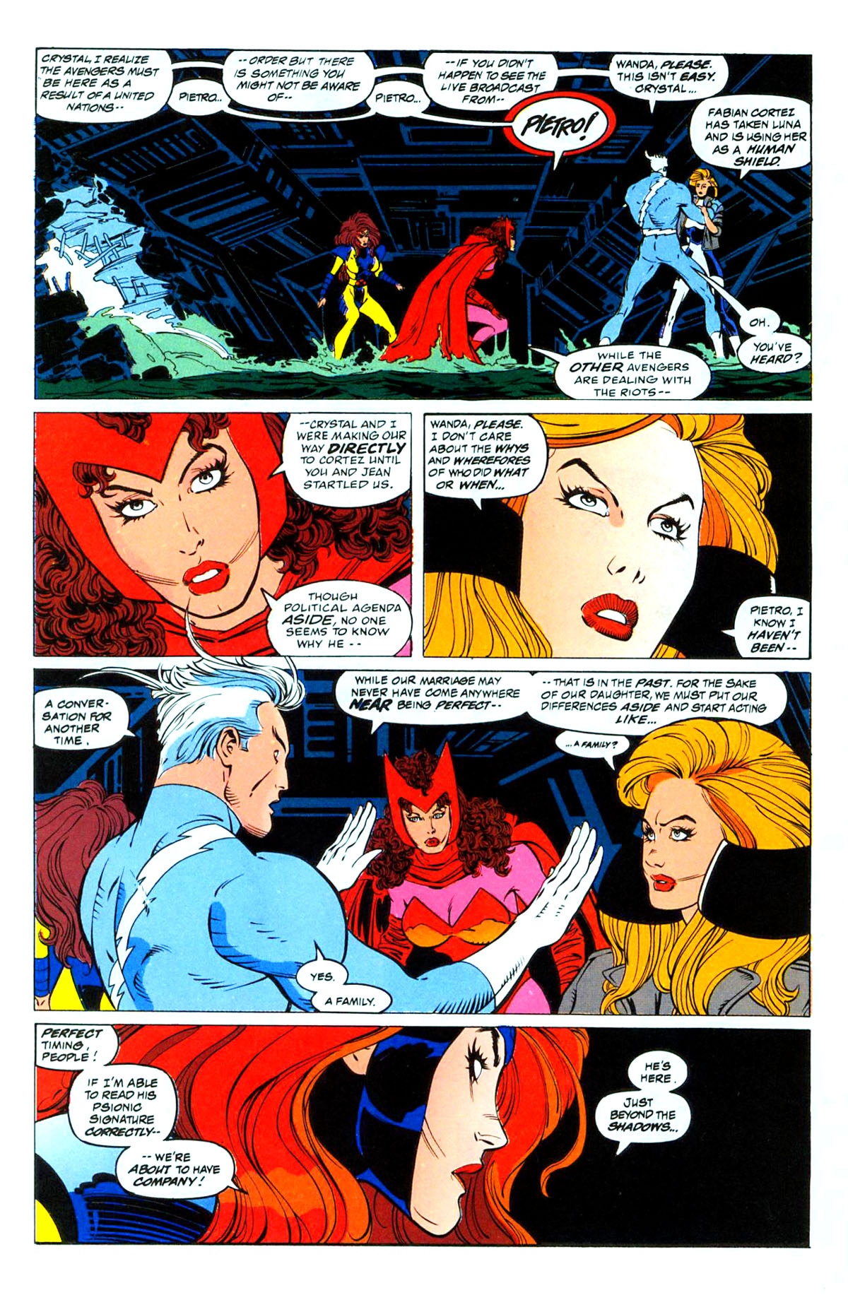 Read online Avengers/X-Men: Bloodties comic -  Issue # TPB - 86