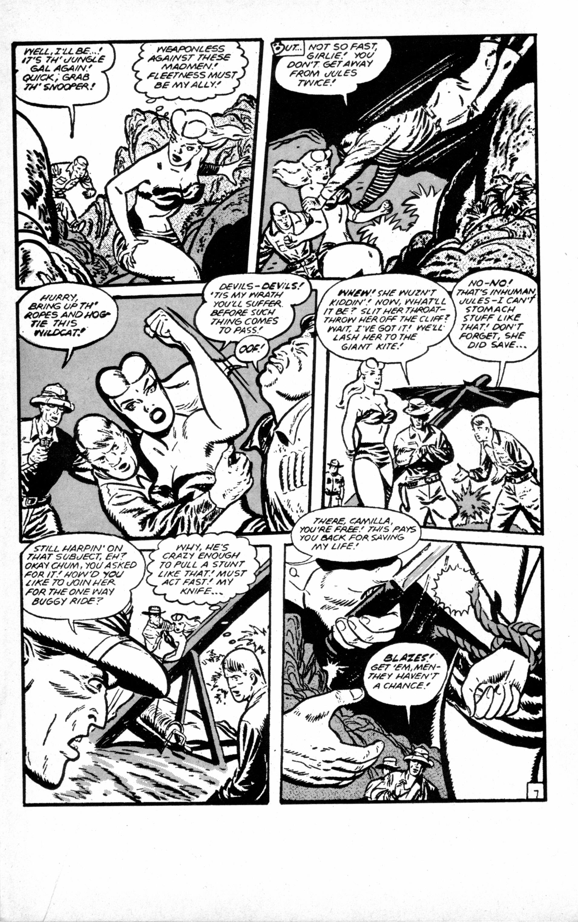 Read online Jungle Girls (1988) comic -  Issue #12 - 21