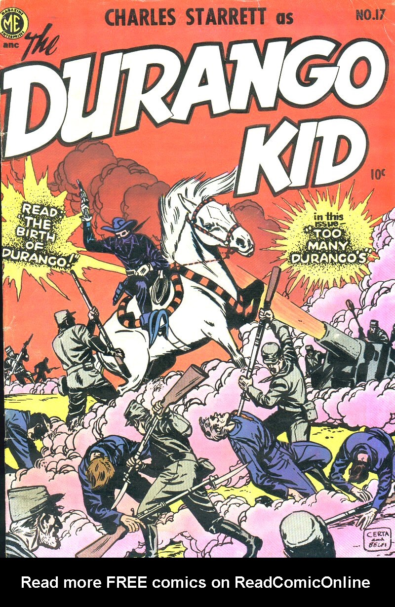 Read online Charles Starrett as The Durango Kid comic -  Issue #17 - 1
