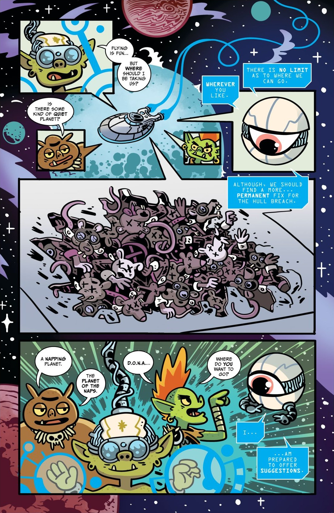 Read online Orcs in Space comic -  Issue # TPB - 94