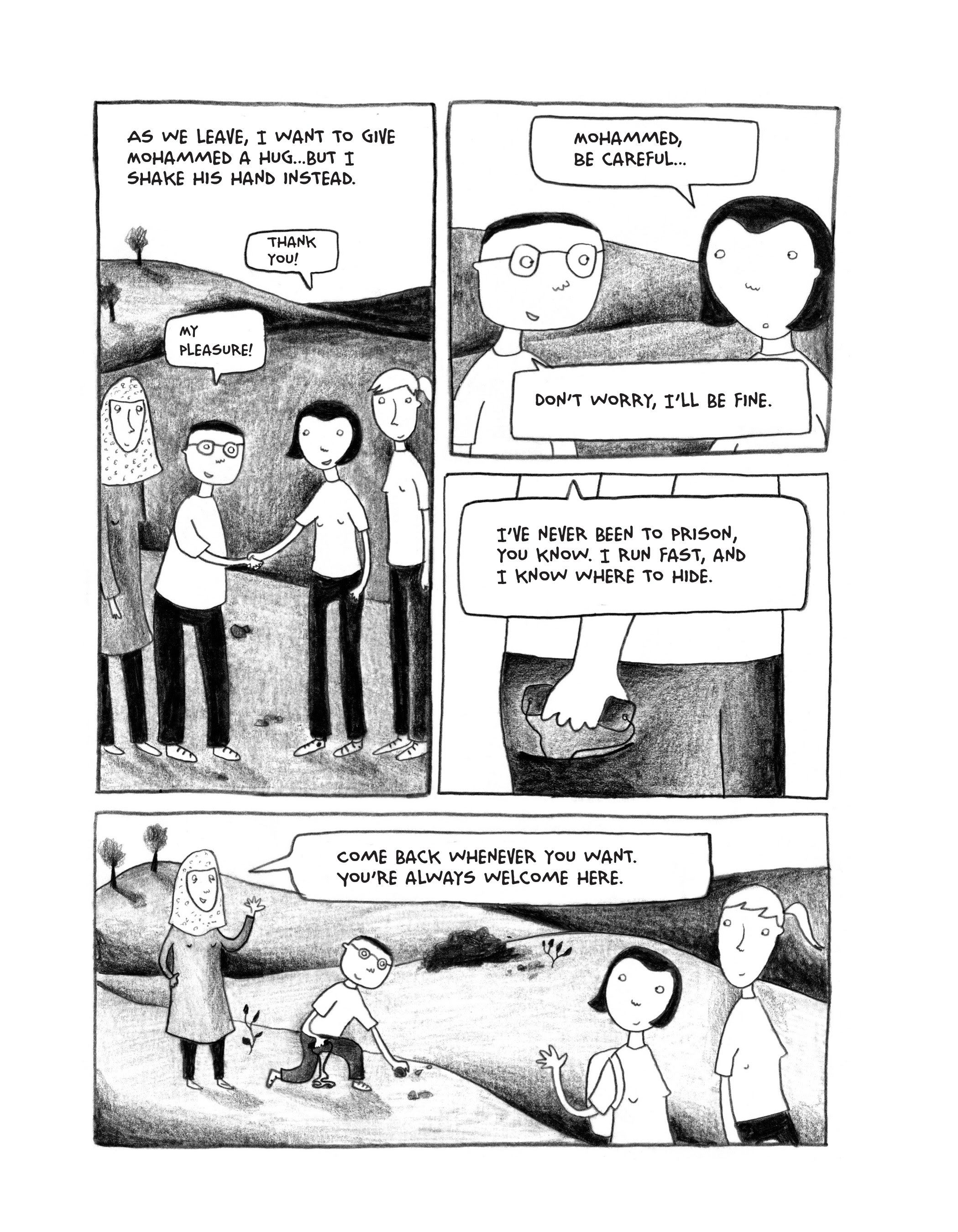 Read online Green Almonds: Letters from Palestine comic -  Issue # TPB (Part 2) - 29
