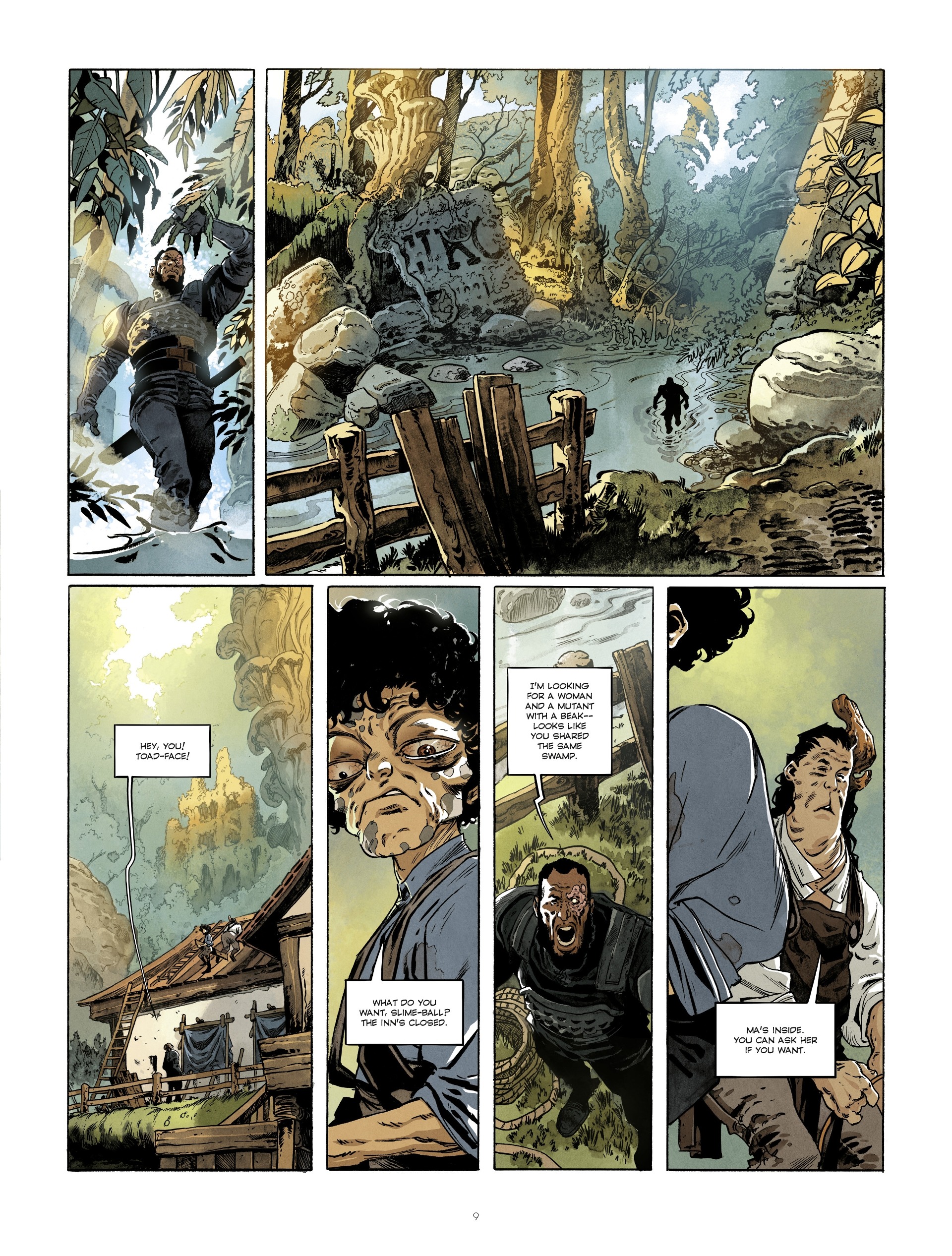 Read online The Transporter comic -  Issue #4 - 9