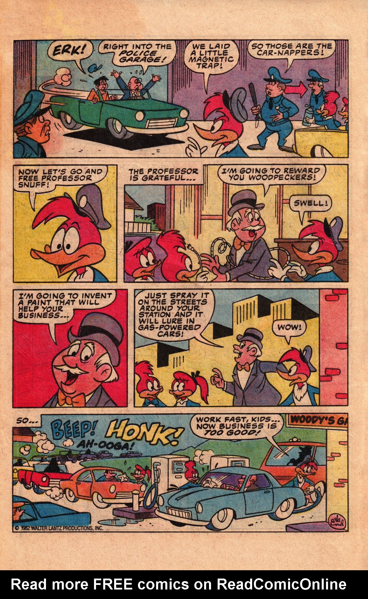 Read online Walter Lantz Woody Woodpecker (1962) comic -  Issue #199 - 24