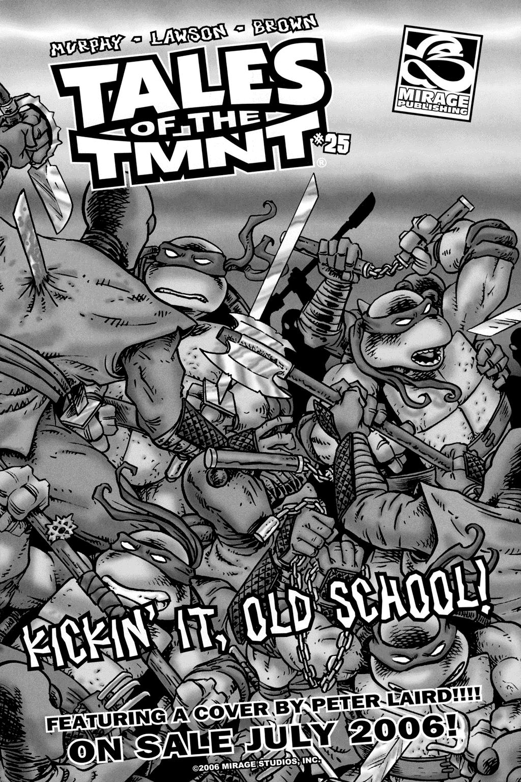 Read online Tales of the TMNT comic -  Issue #24 - 33