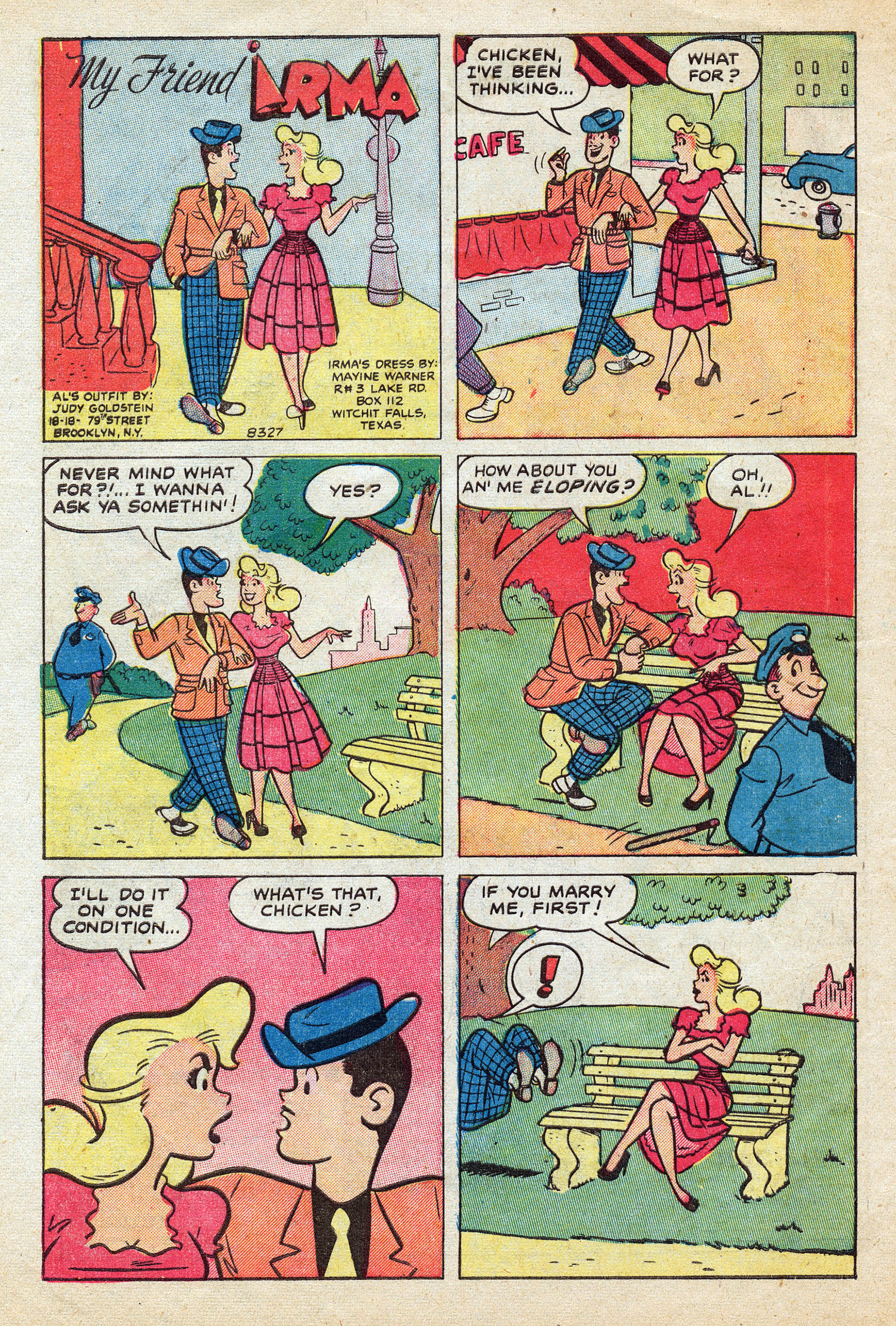 Read online My Friend Irma comic -  Issue #11 - 10