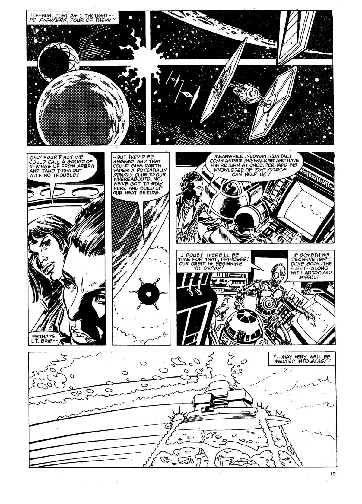 Read online Star Wars Weekly comic -  Issue #158 - 19