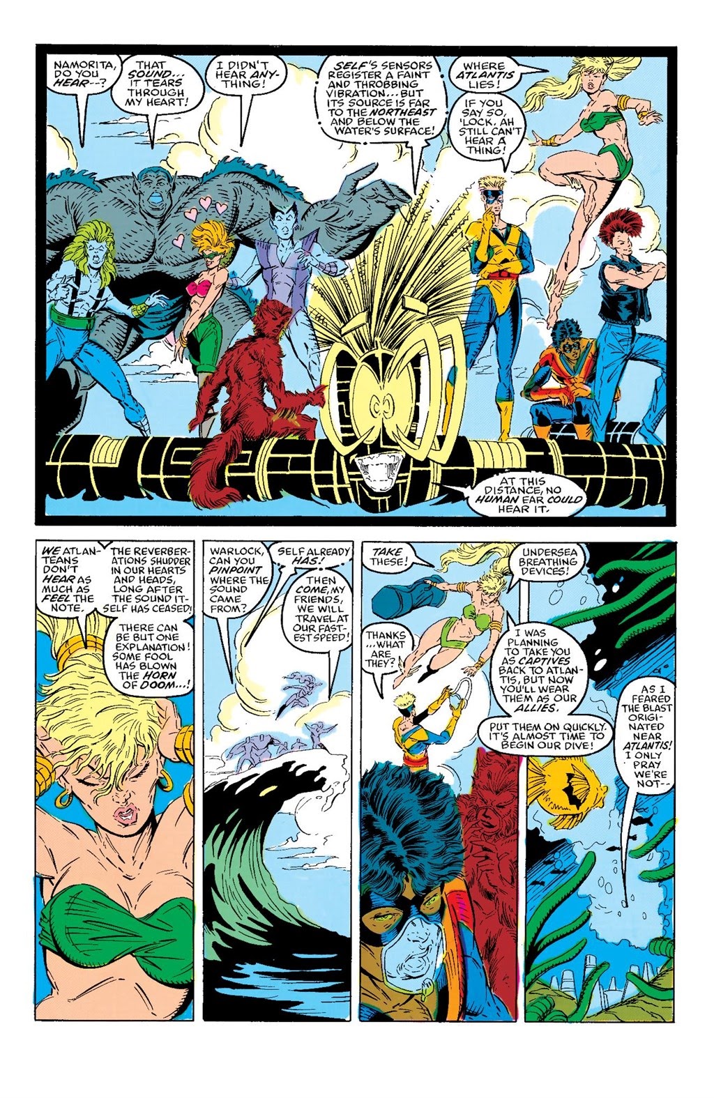 Read online Atlantis Attacks comic -  Issue # _The Original Epic (Part 3) - 96