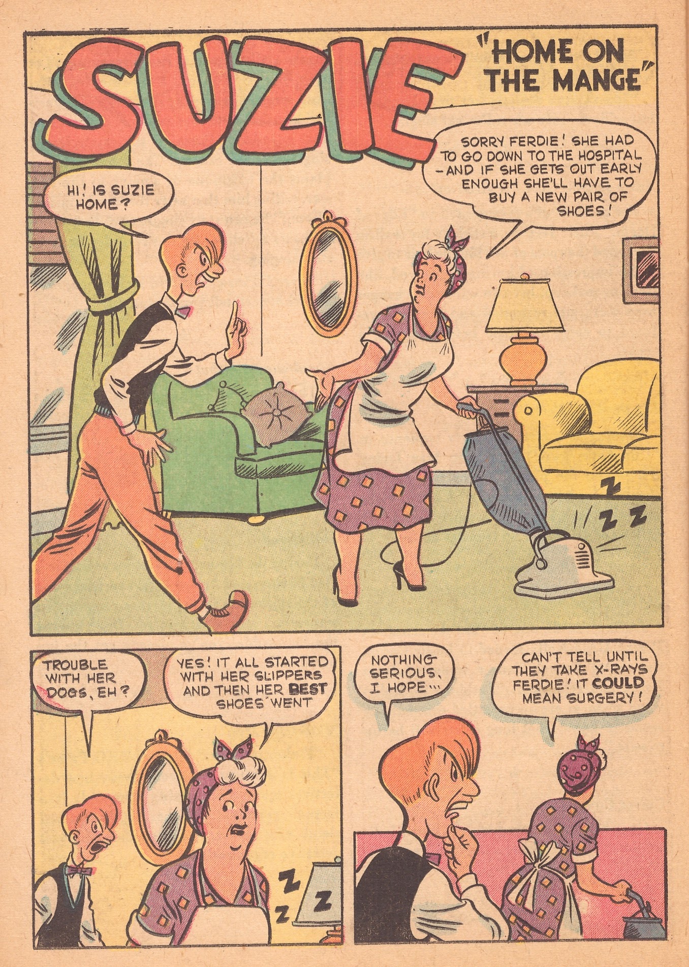 Read online Suzie Comics comic -  Issue #79 - 36
