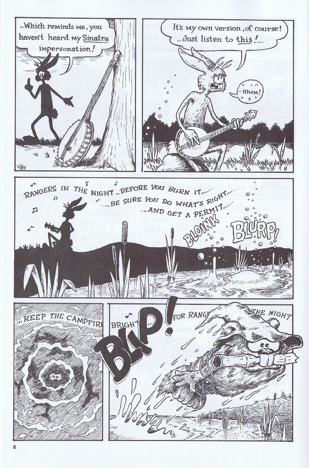 Read online Tales Of The Jackalope comic -  Issue #1 - 10