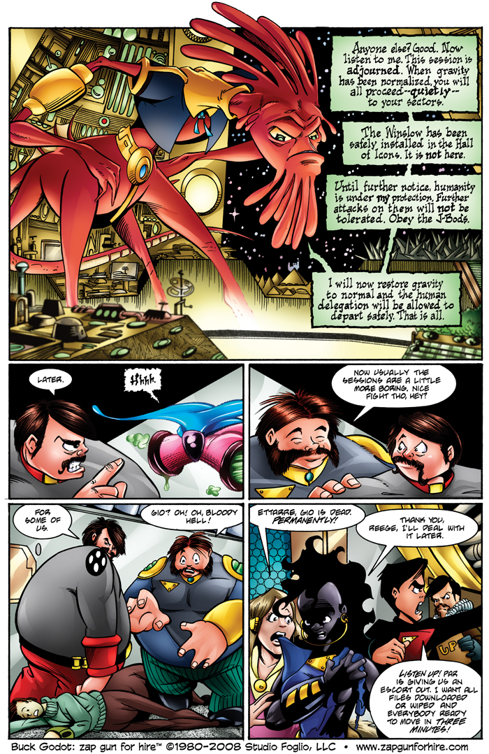 Read online Buck Godot - Zap Gun For Hire comic -  Issue #3 - 9
