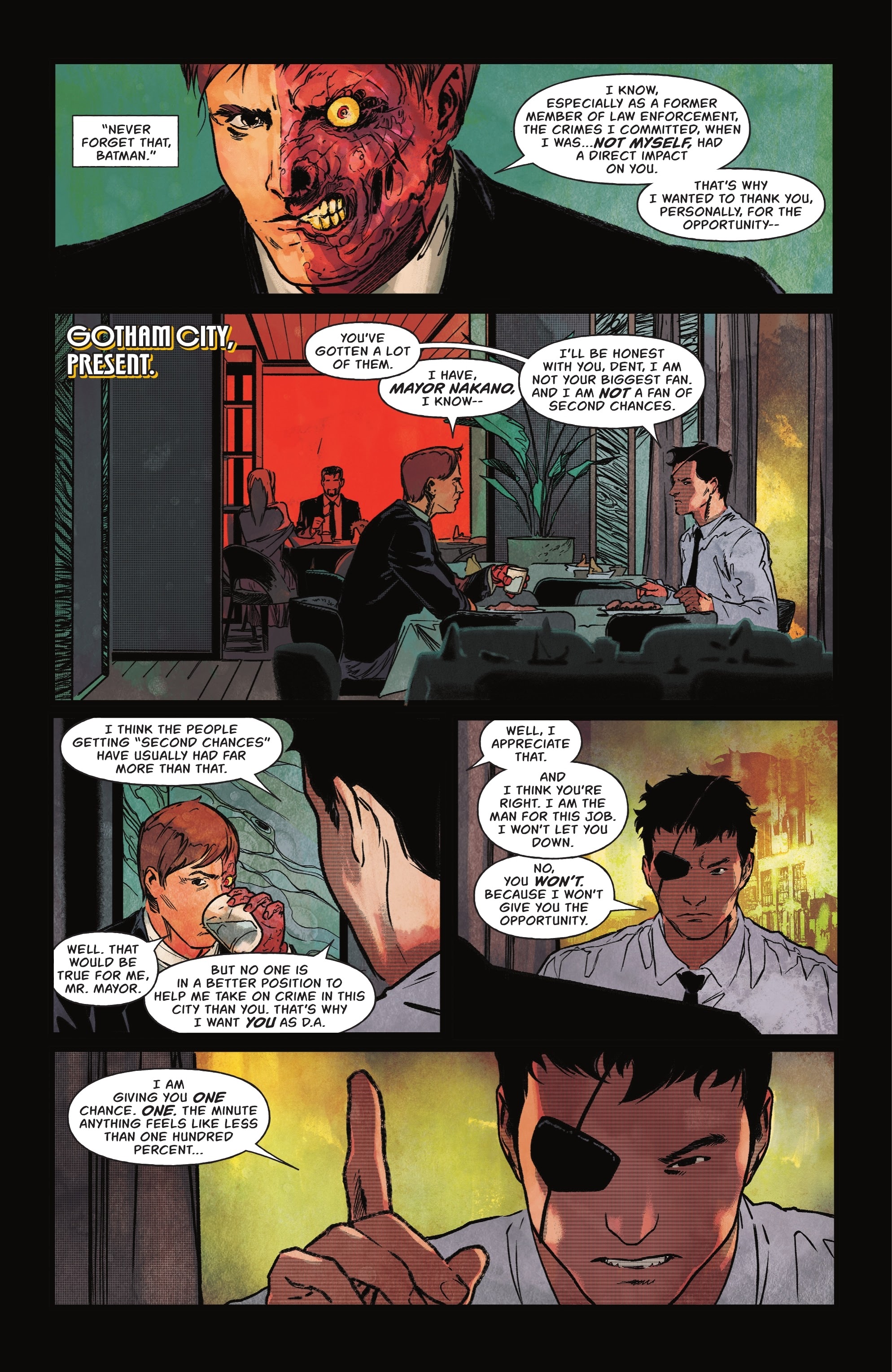 Read online Batman - One Bad Day: Two-Face comic -  Issue # TPB - 14