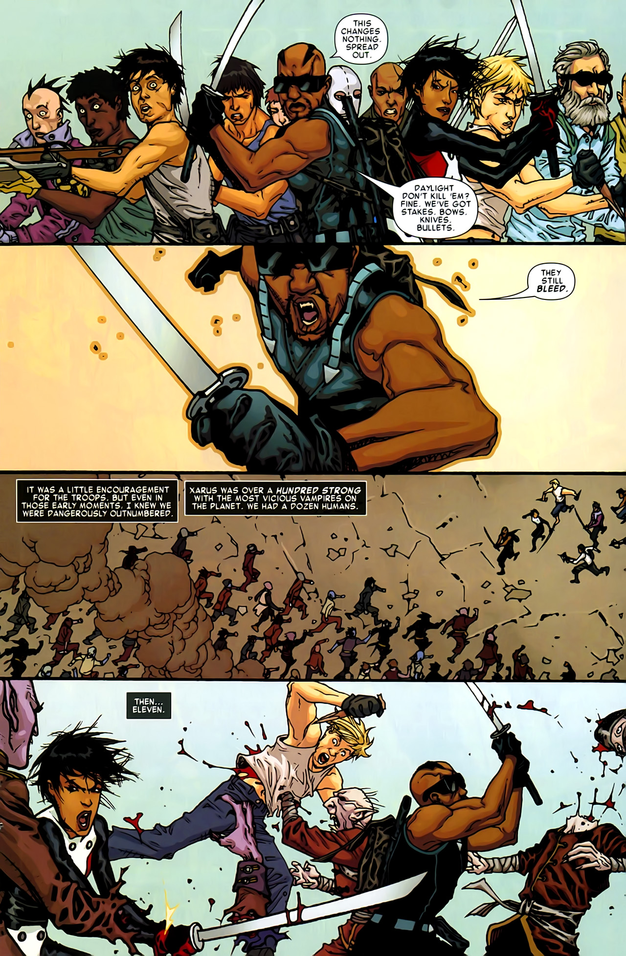 Read online X-Men: Curse of the Mutants - Blade comic -  Issue # Full - 16