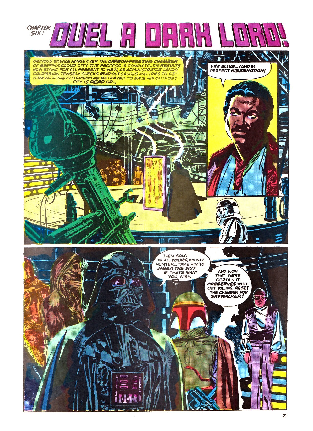 Read online Return of the Jedi comic -  Issue #62 - 21