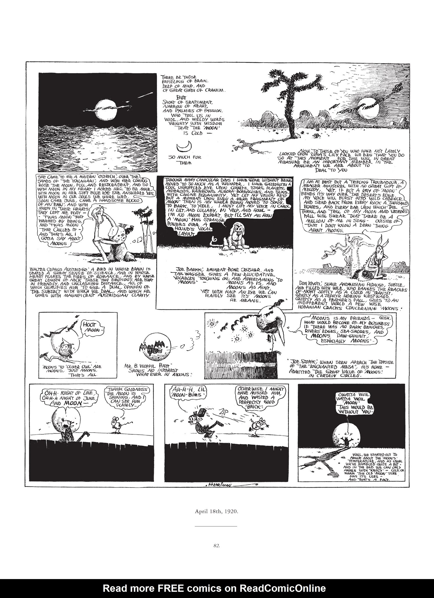 Read online Krazy & Ignatz comic -  Issue # TPB 2 - 82