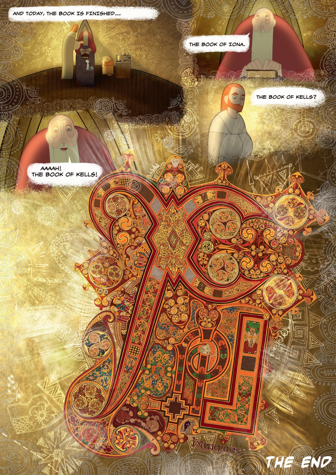 Read online The Secret Of Kells comic -  Issue # TPB - 110