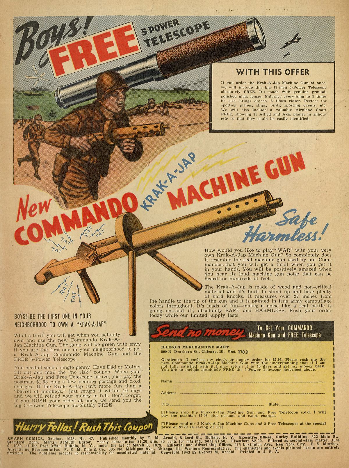 Read online Smash Comics comic -  Issue #47 - 2