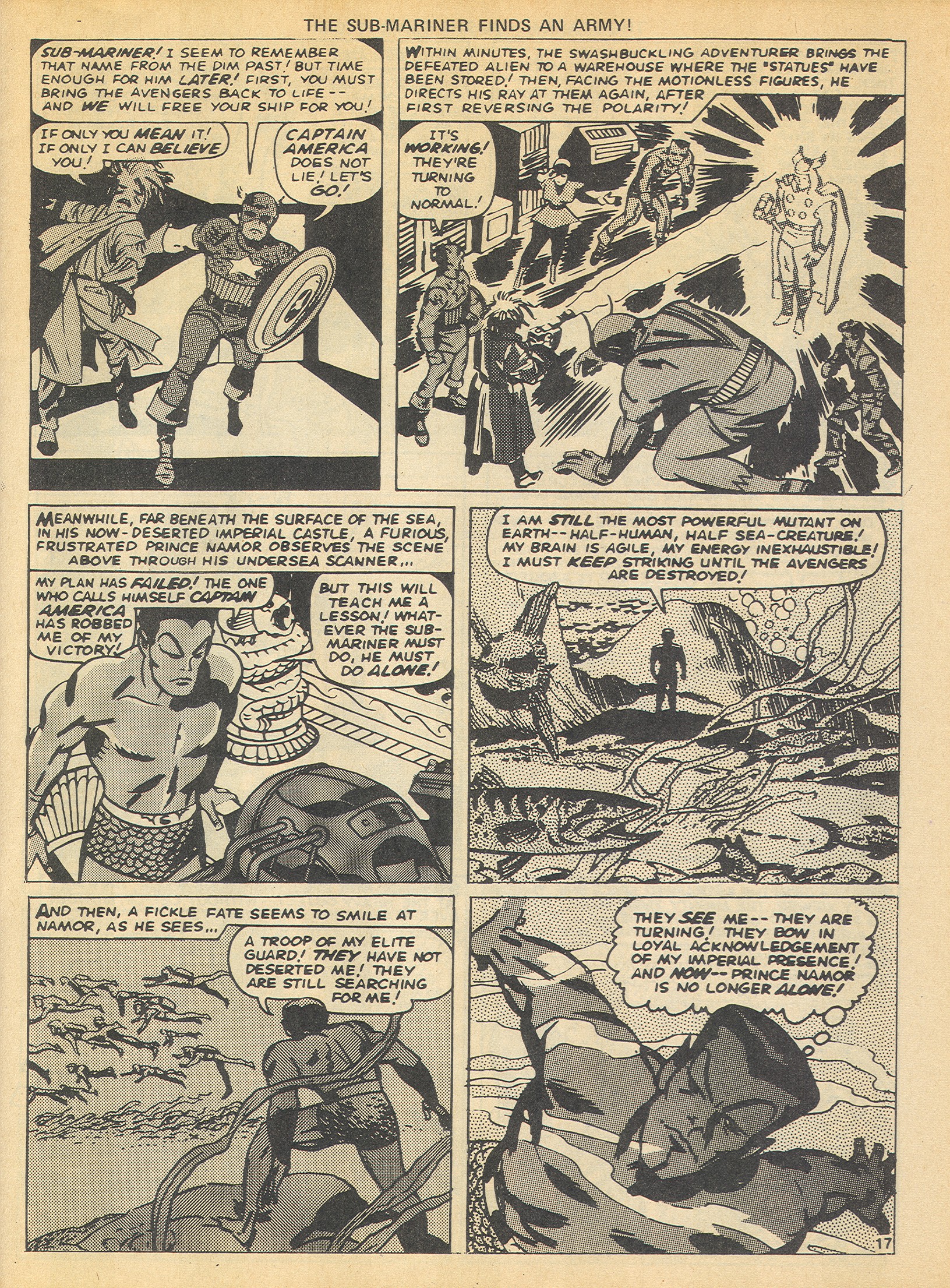 Read online The Avengers (1973) comic -  Issue #1 - 17