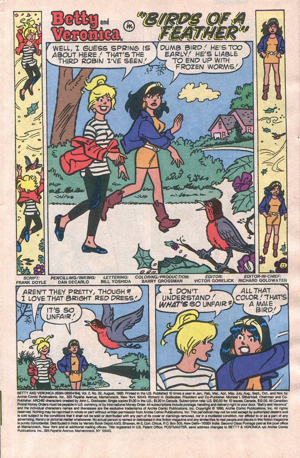 Read online Betty and Veronica (1987) comic -  Issue #32 - 3