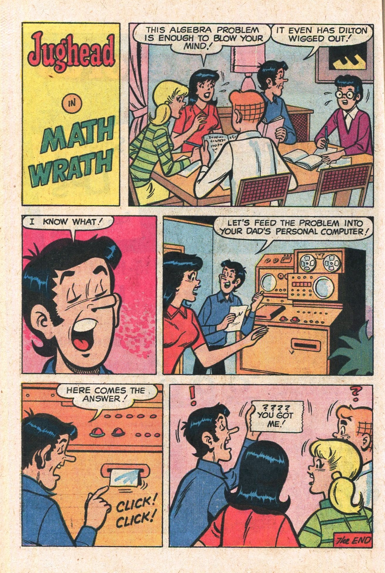Read online Jughead's Jokes comic -  Issue #12 - 36