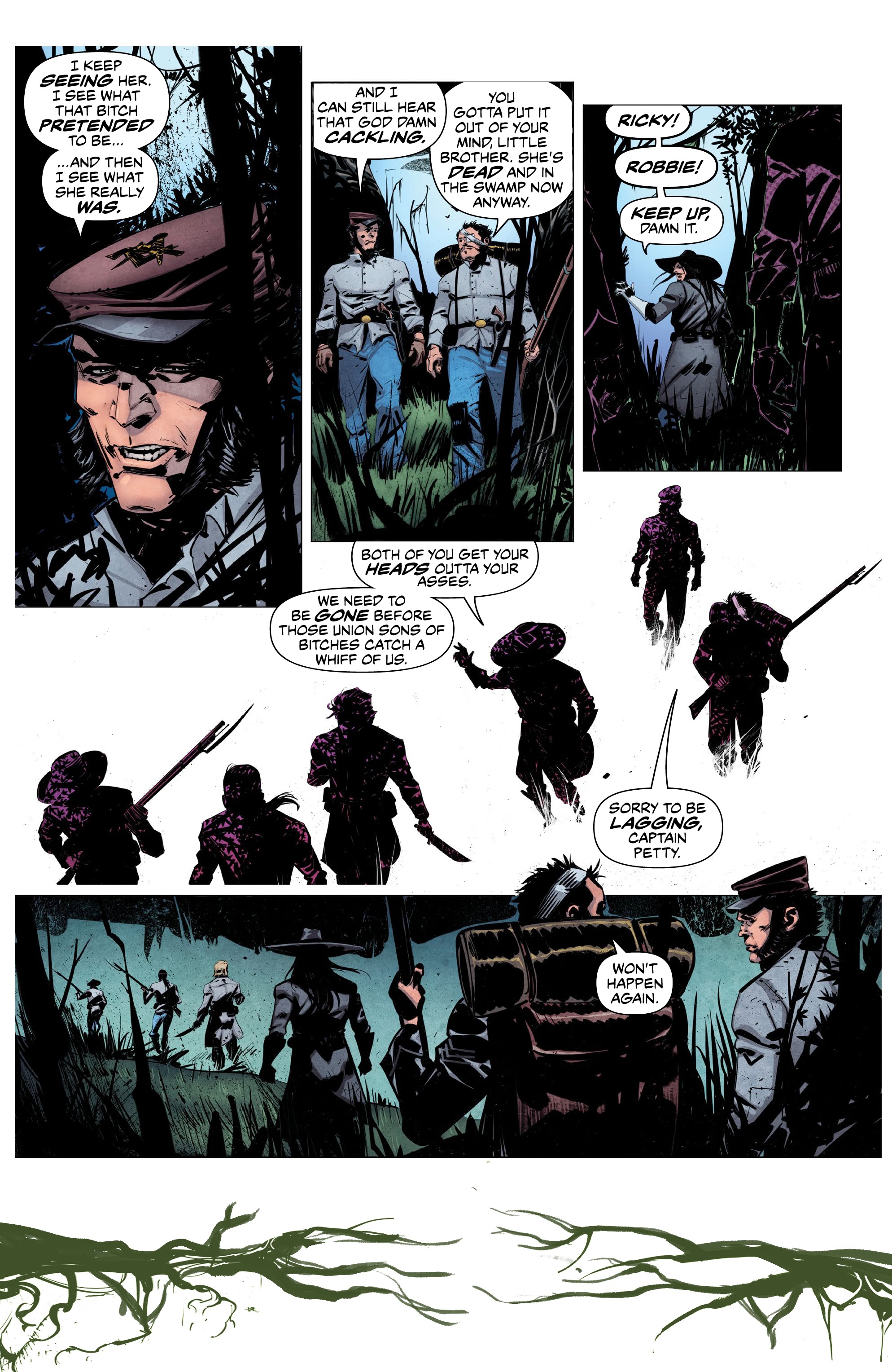 Read online Swamp God comic -  Issue #3 - 5