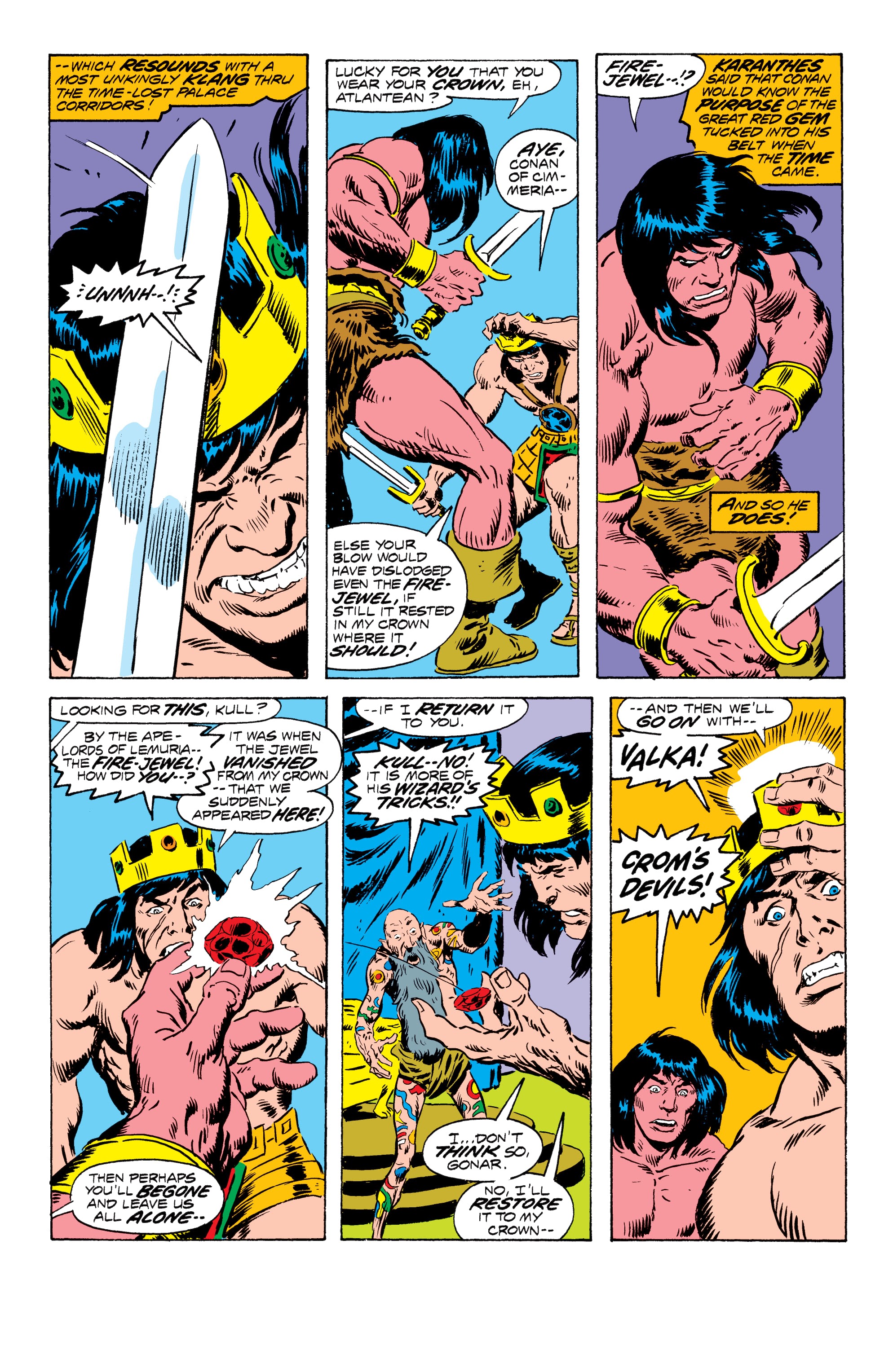 Read online Conan the Barbarian Epic Collection: The Original Marvel Years - Of Once and Future Kings comic -  Issue # TPB (Part 2) - 68