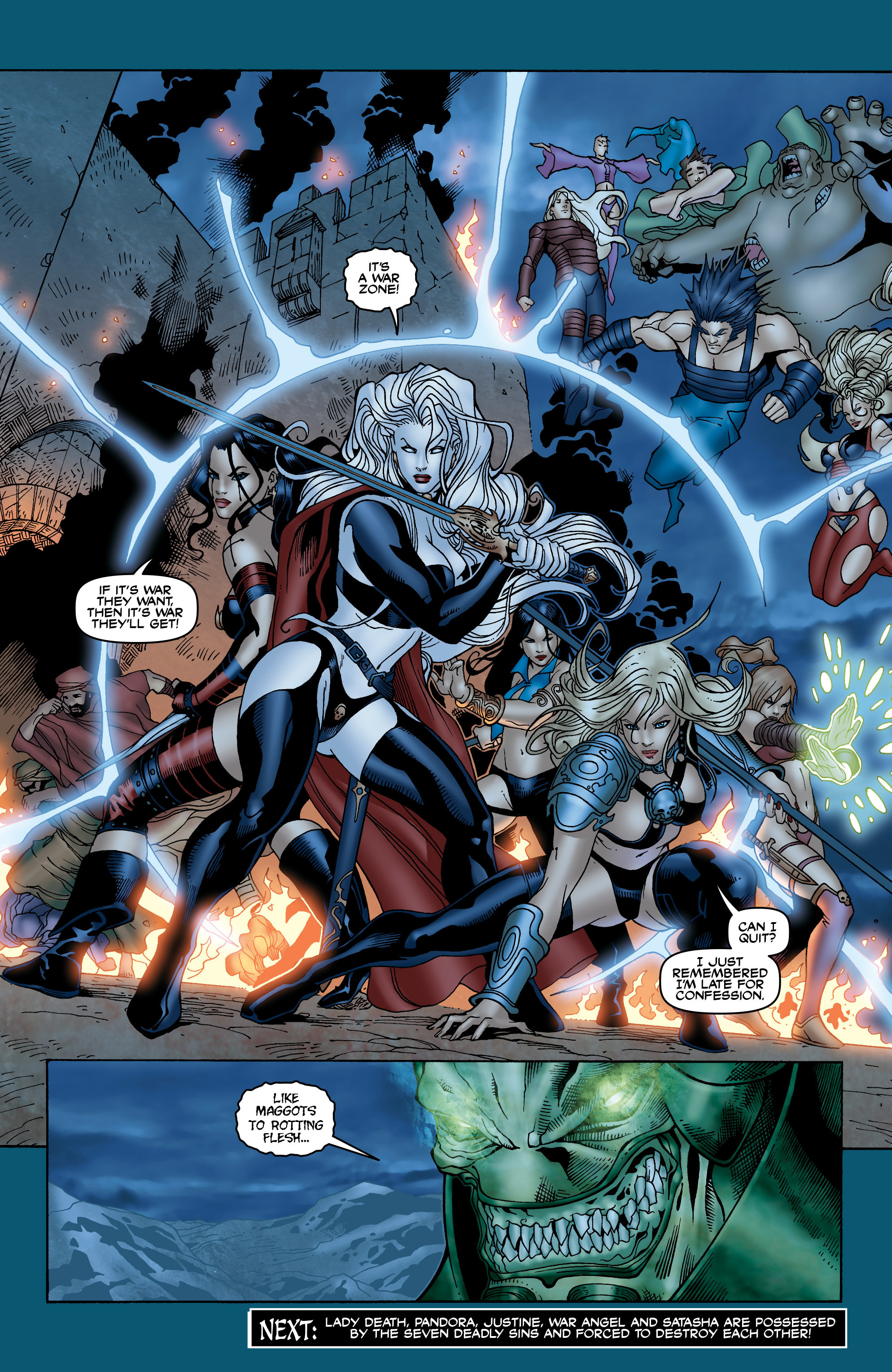 Read online Lady Death Origins comic -  Issue #18 - 24