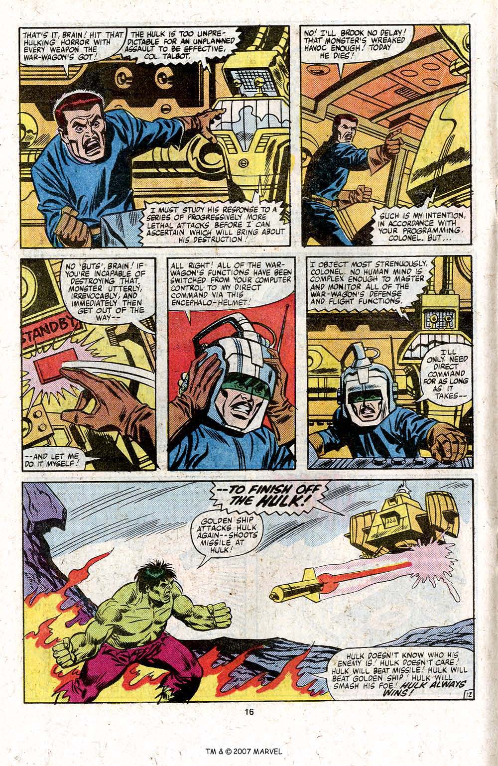 Read online The Incredible Hulk (1968) comic -  Issue #260 - 18