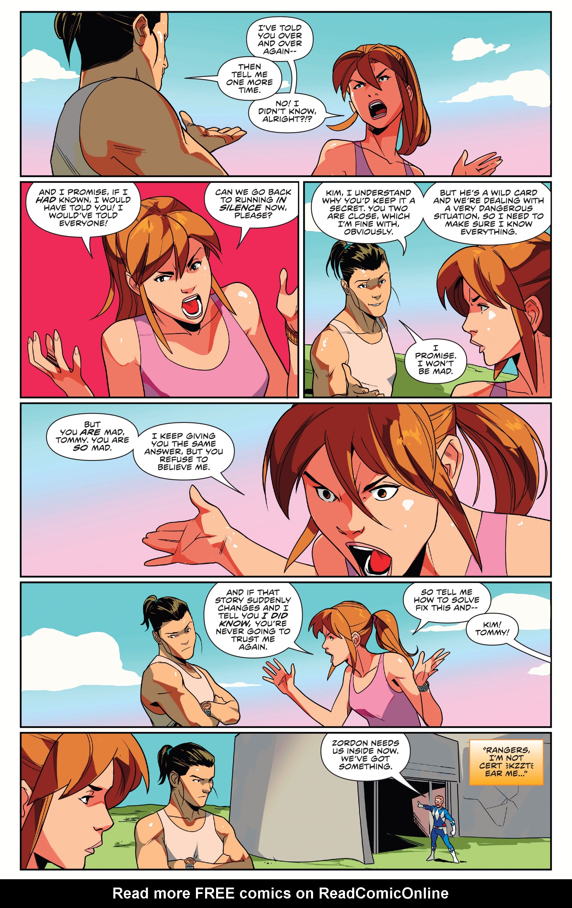 Read online Mighty Morphin comic -  Issue #6 - 17