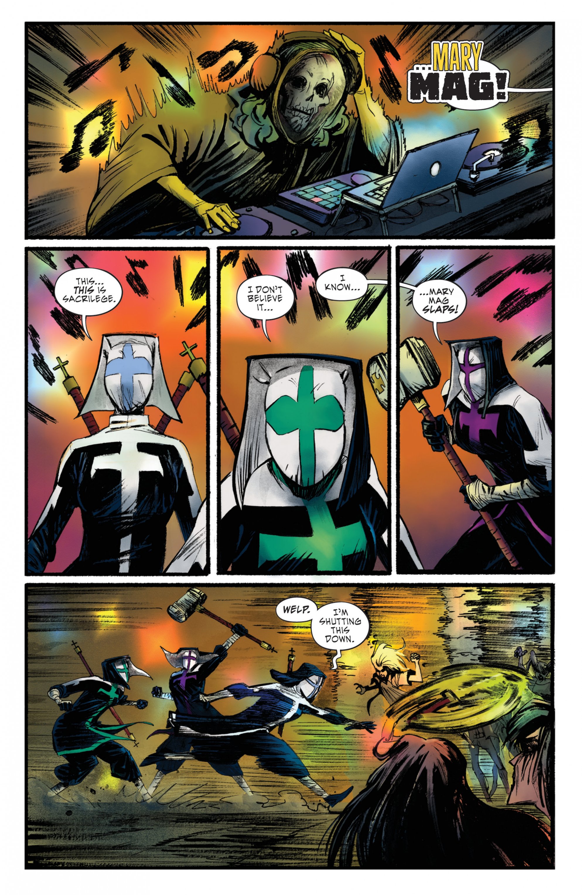 Read online Ninja Nuns comic -  Issue # Full - 14
