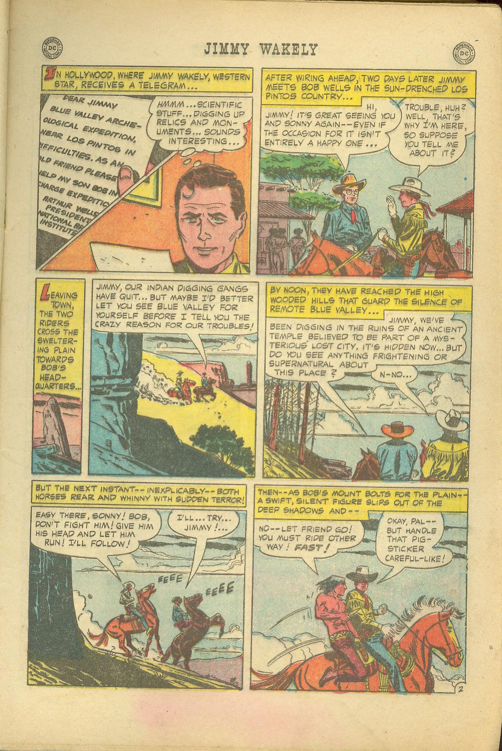Read online Jimmy Wakely comic -  Issue #8 - 5