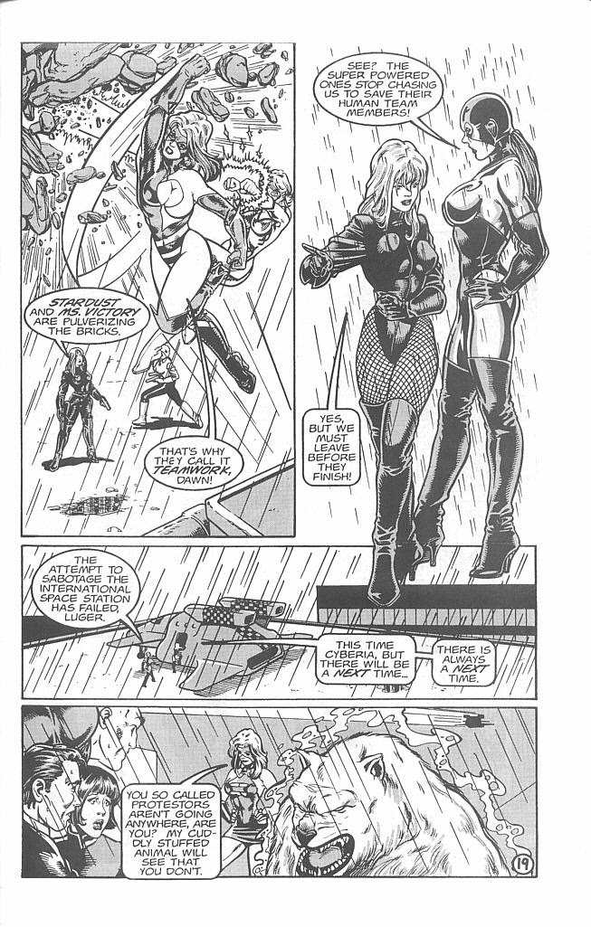 Read online FemForce Special: Rayda The Cyberian Connection comic -  Issue #3 - 23