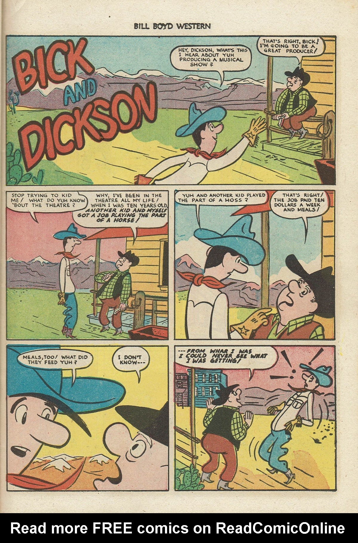 Read online Bill Boyd Western comic -  Issue #13 - 39