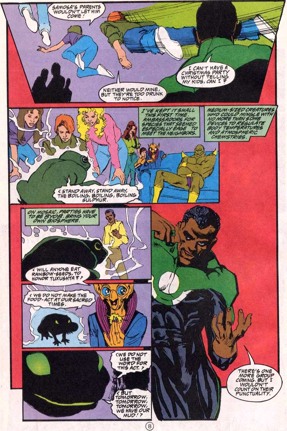 Read online Green Lantern: Mosaic comic -  Issue #9 - 10