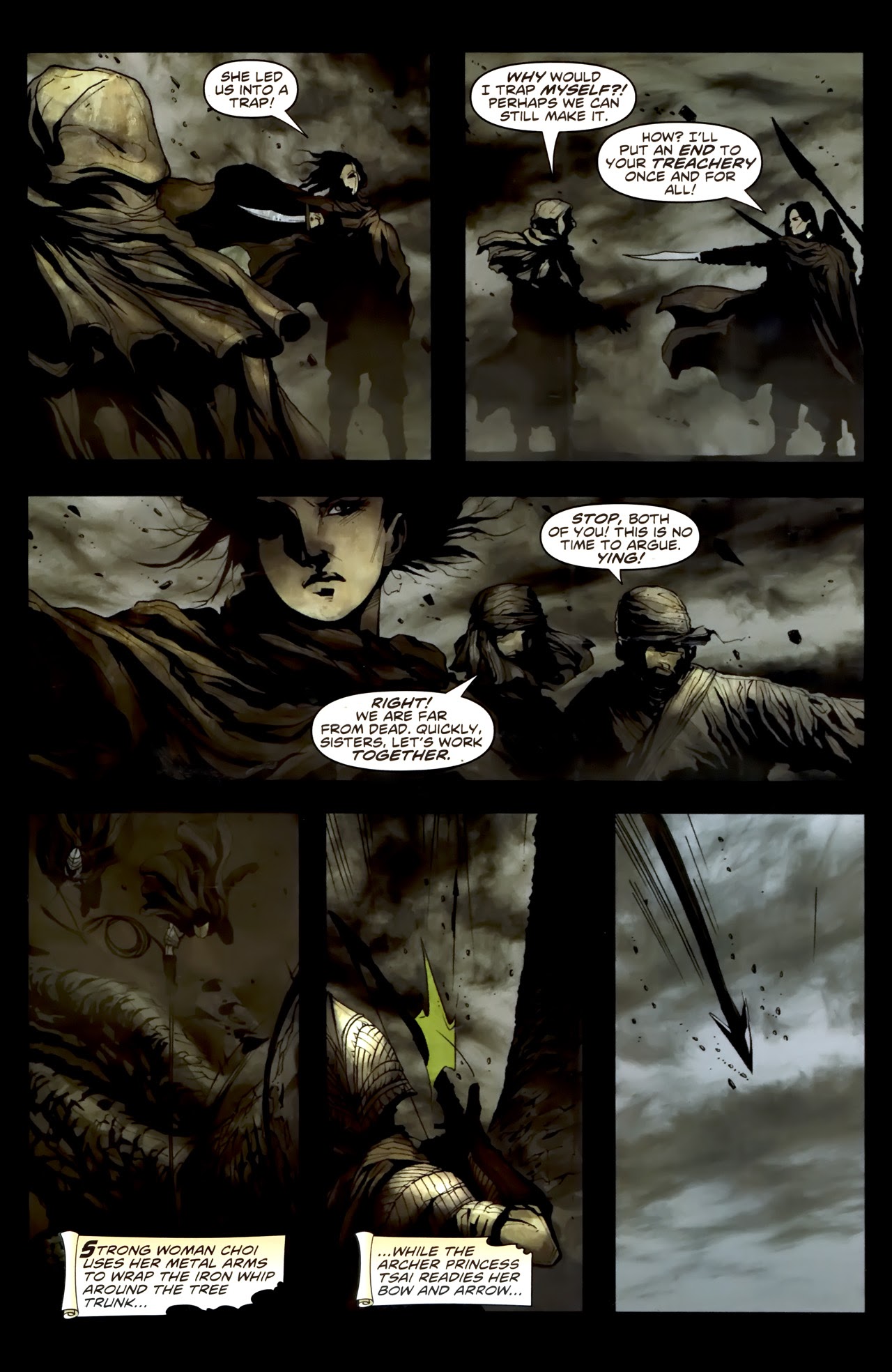 Read online Widow Warriors comic -  Issue #3 - 15