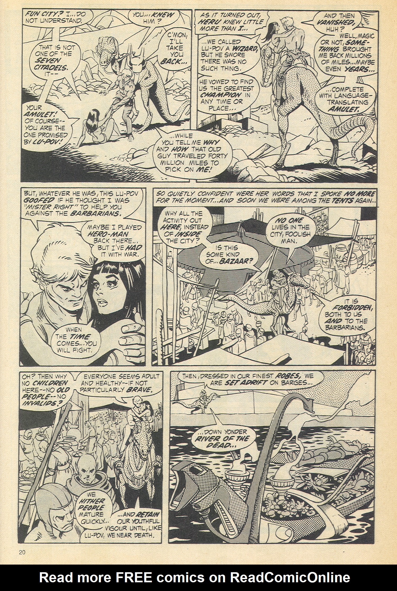 Read online Planet of the Apes (1974) comic -  Issue #2 - 20