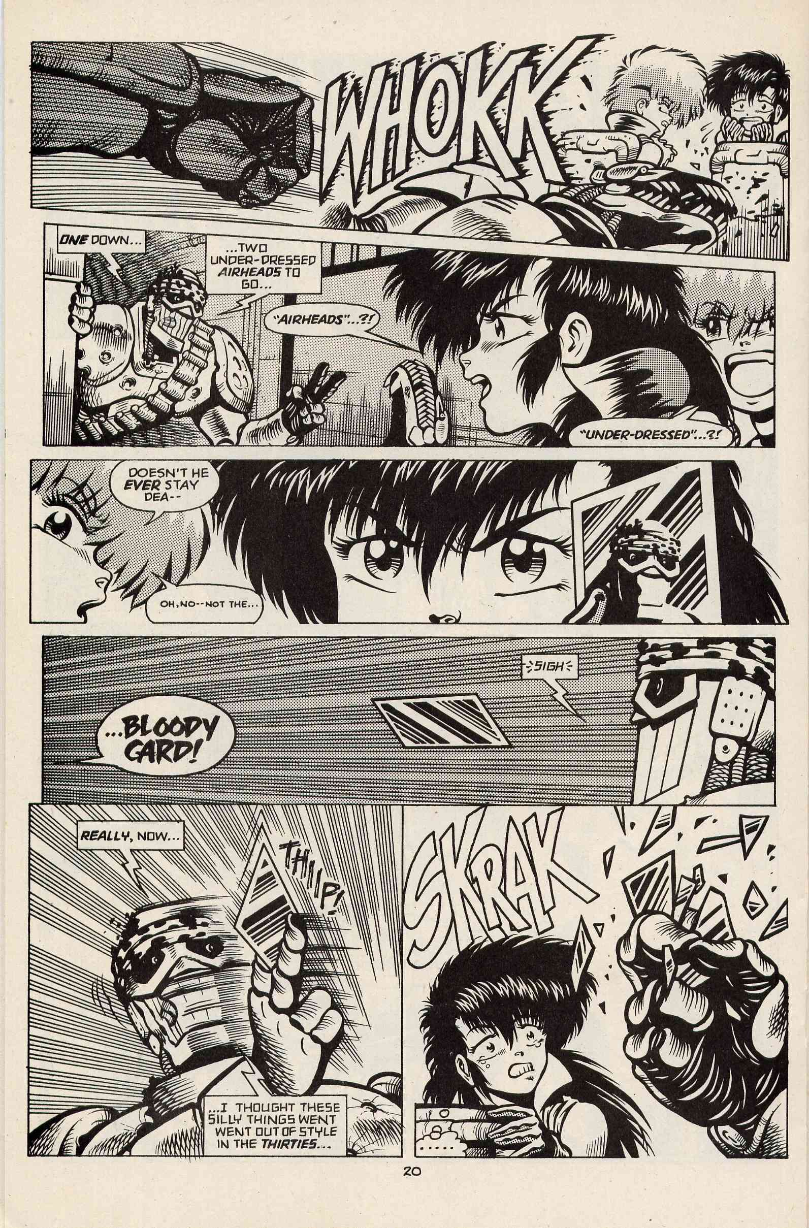 Read online Dirty Pair comic -  Issue #4 - 22