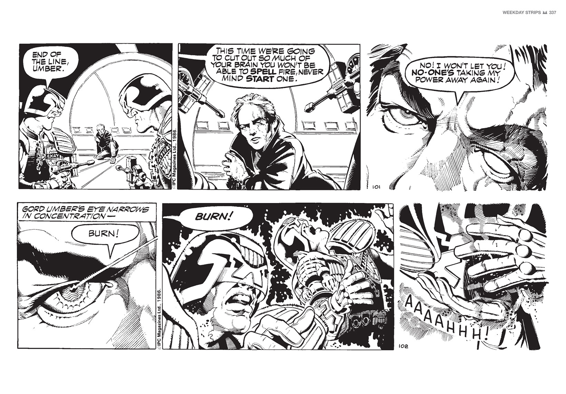 Read online Judge Dredd: The Daily Dredds comic -  Issue # TPB 1 - 340