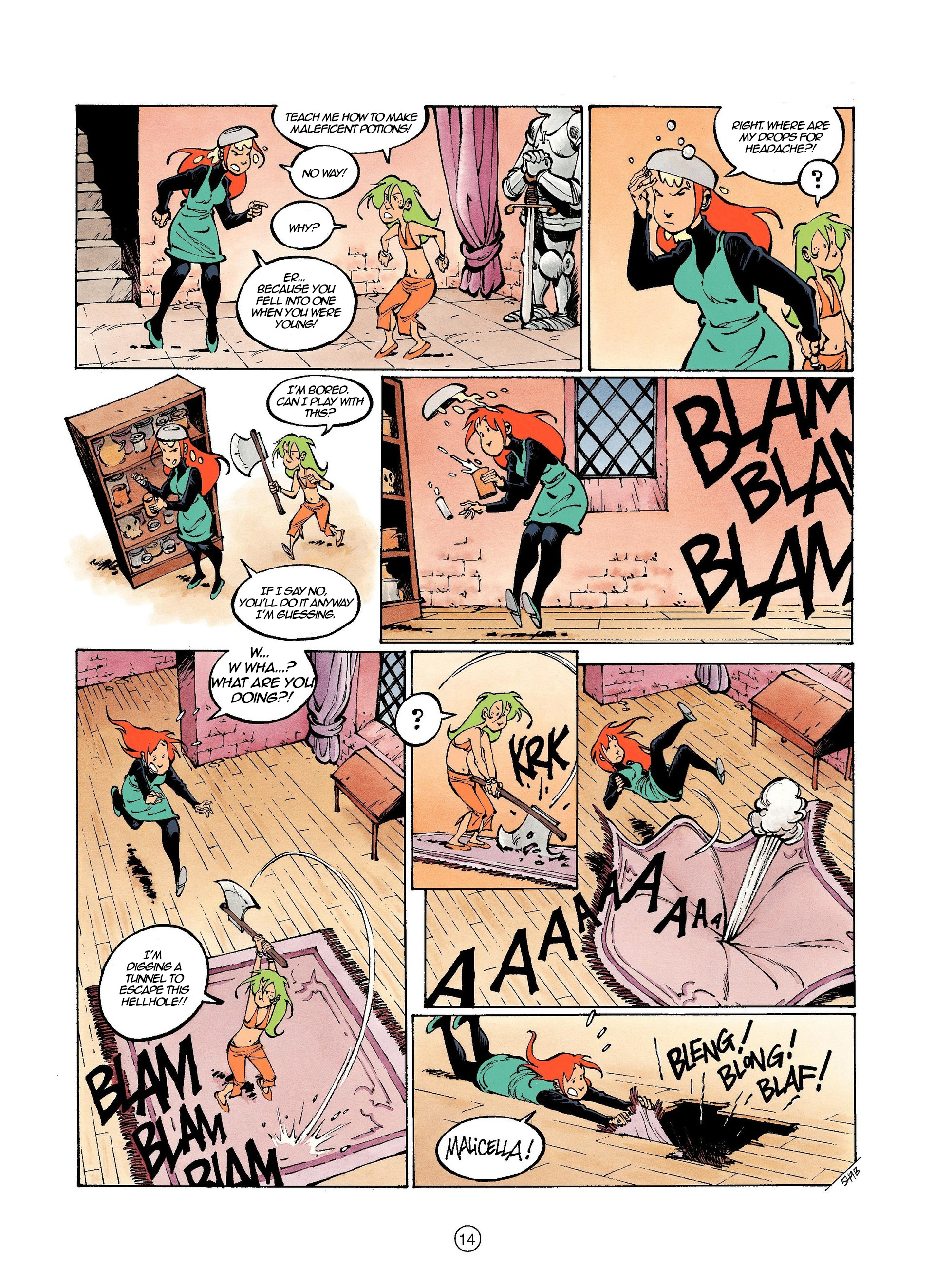 Read online Mélusine (1995) comic -  Issue #15 - 14