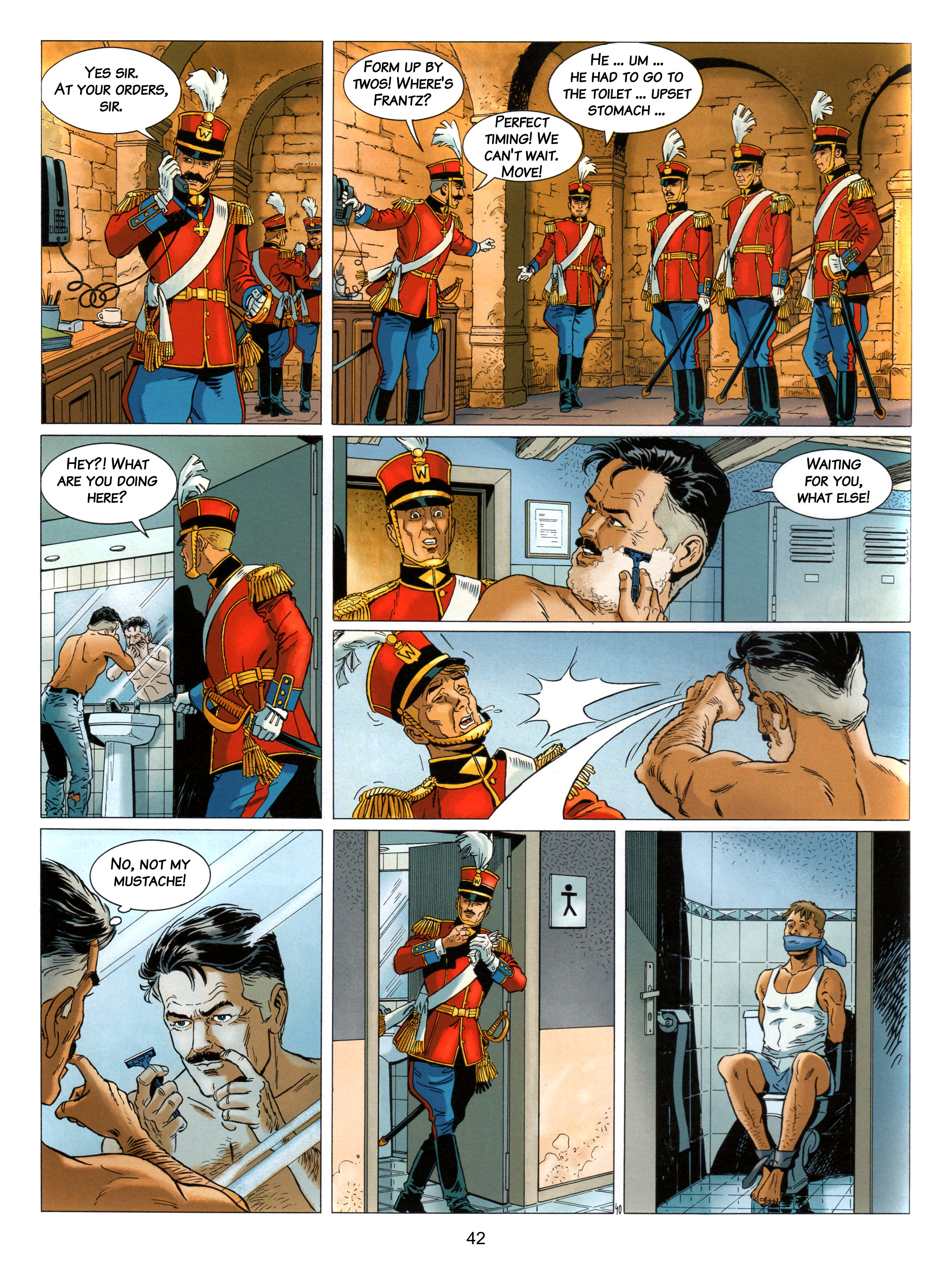 Read online Wayne Shelton comic -  Issue #9 - 42