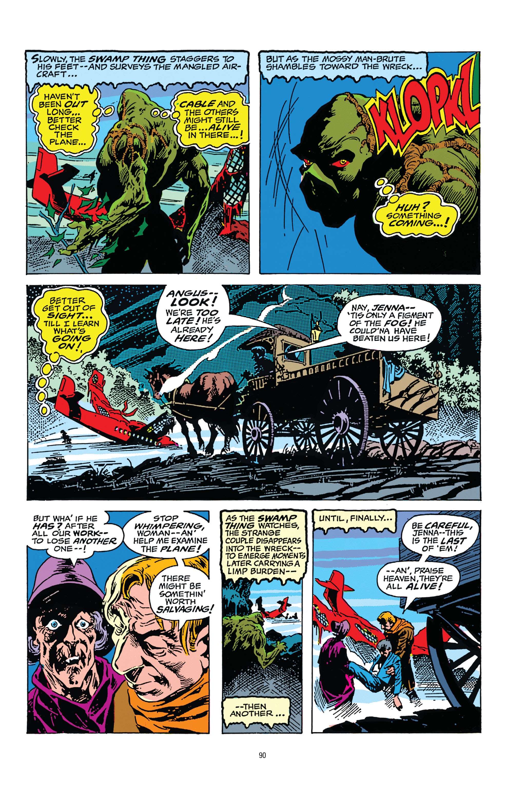 Read online Swamp Thing: The Bronze Age comic -  Issue # TPB 1 (Part 1) - 90