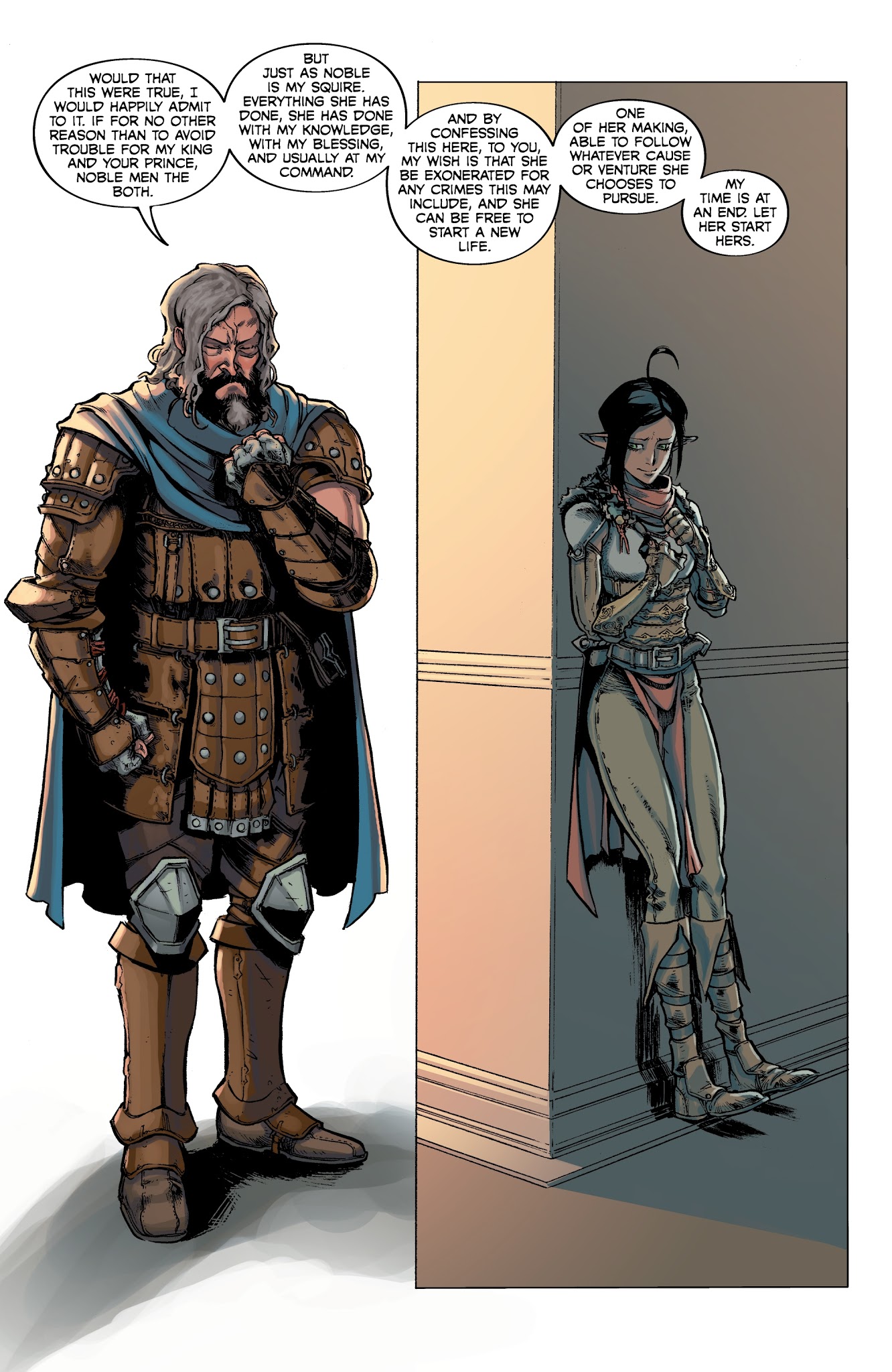 Read online Dragon Age: Knight Errant comic -  Issue #5 - 12
