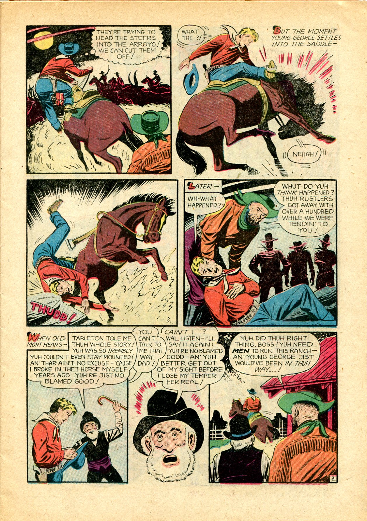 Read online Charles Starrett as The Durango Kid comic -  Issue #34 - 11