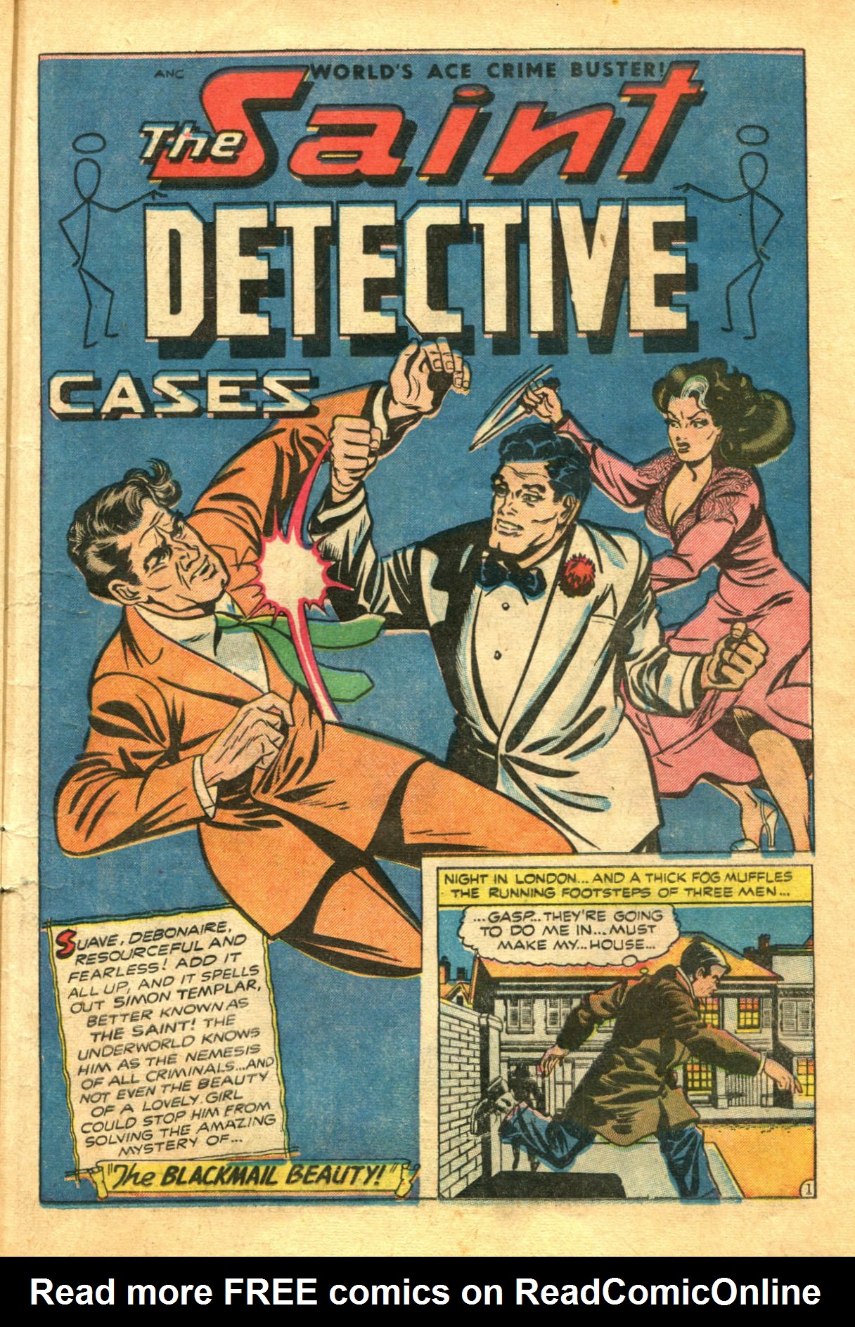Read online The Saint (1947) comic -  Issue #7 - 11