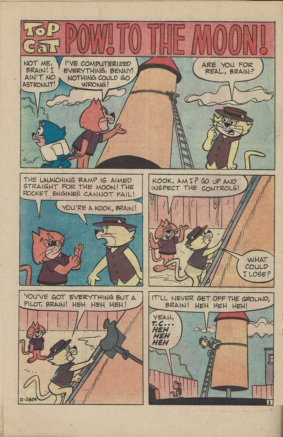 Read online Top Cat (1970) comic -  Issue #17 - 20