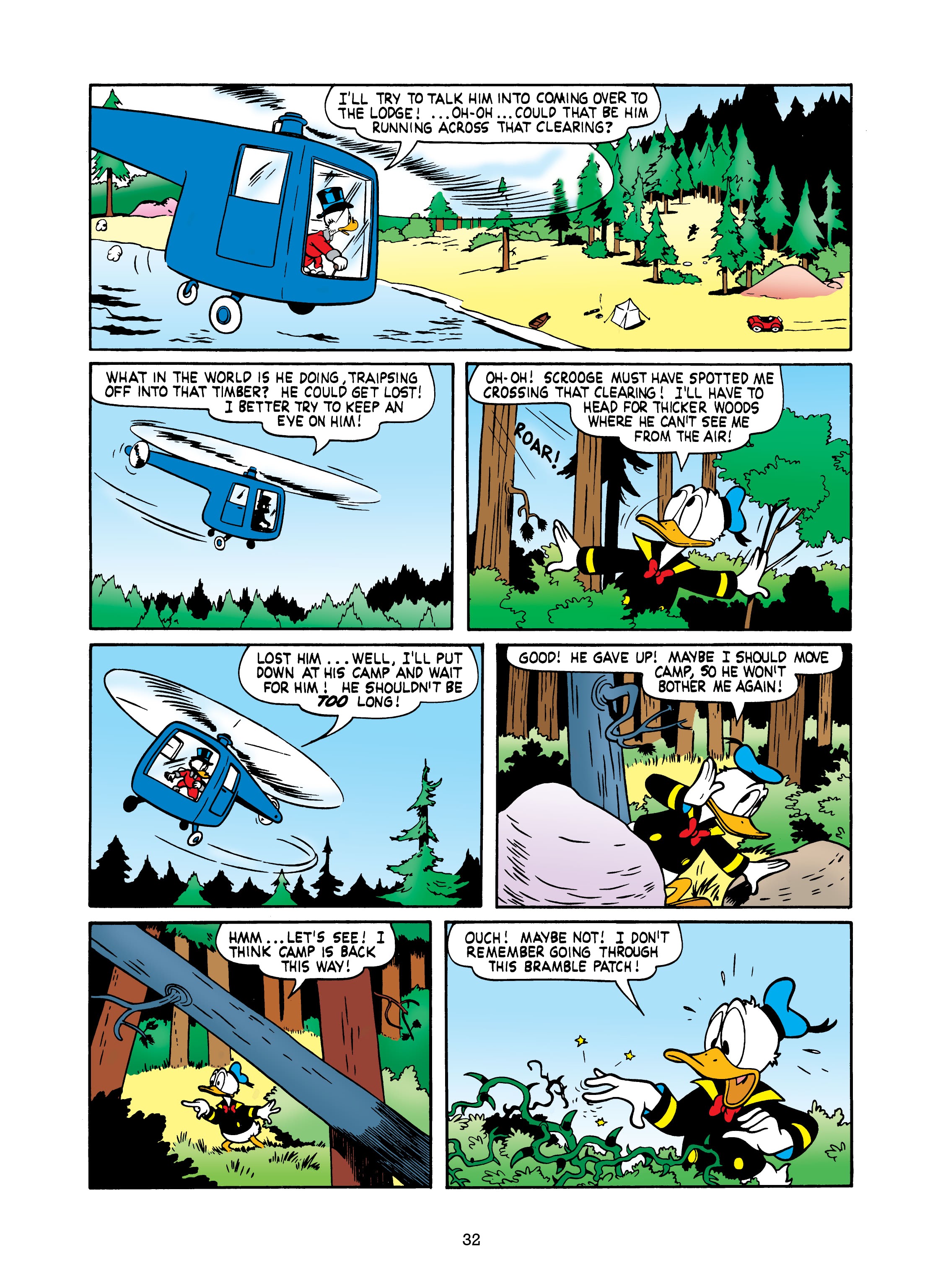 Read online Walt Disney's Uncle Scrooge & Donald Duck: Bear Mountain Tales comic -  Issue # TPB (Part 1) - 32