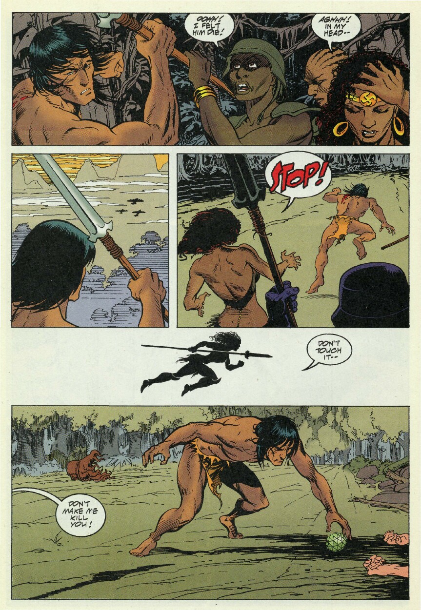 Read online Tarzan (1996) comic -  Issue #10 - 16